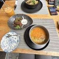   at Hablemos Coco Cafe in Puerto Natales