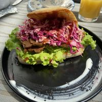   at Hablemos Coco Cafe in Puerto Natales