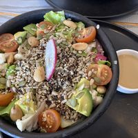 Quinoa bowl  at Hablemos Coco Cafe in Puerto Natales