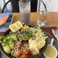 The Buddha bowl  at Hablemos Coco Cafe in Puerto Natales