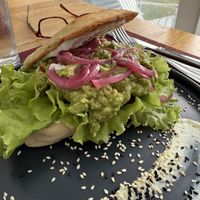 Falafel   at Hablemos Coco Cafe in Puerto Natales