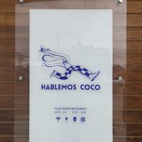   at Hablemos Coco Cafe in Puerto Natales