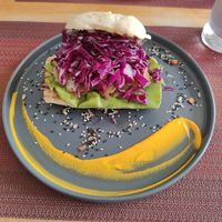  at Hablemos Coco Cafe in Puerto Natales