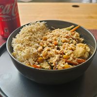  at Hablemos Coco Cafe in Puerto Natales