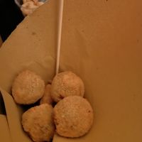 Cheese and eggplant balls at 180 Gradi in Ascoli Piceno