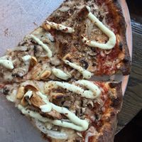 #26 vegan pizzaa  at Reykjavik Pizzeria in Reykjavik