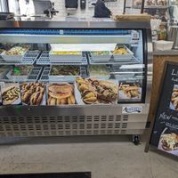 Deli case at Vegas Vegan Eatery in Las Vegas
