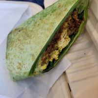 mean green breakfast burrito at Vegas Vegan Eatery in Las Vegas