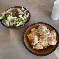 Saladas de broculos e batata!!!😋  at Vegas Vegan Eatery in Las Vegas