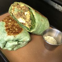 mean green burrito  at Vegas Vegan Eatery in Las Vegas