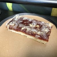 strawberry shortbread  at Vegas Vegan Eatery in Las Vegas