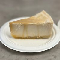 Caramel Cheesecake. Perfect.  at Vegas Vegan Eatery in Las Vegas