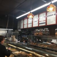 Counter. at Bagelworks in New York City