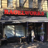 Front. at Bagelworks in New York City