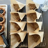 Glutinous rice tartes at Vium 비움 in Seoul