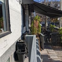 Patio at I DEAL in Toronto