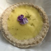 Lemon tart  at I Quit - Café & Bakery in Mexico City