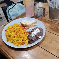 Tofu Scramble at I Quit - Café & Bakery in Mexico City