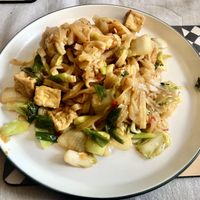 Tofu pad kee mao  at Camile in Bangor