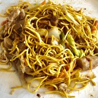 Dan Dan noodles  at Camile in Bangor