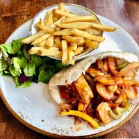 BBQ Jackfruit Pita  at The Jamaica Inn in Bangor