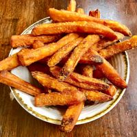 Sweet potato fries   at The Jamaica Inn in Bangor