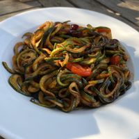 Vegan Zucchini Noodles  at Pallet Cafe in Nairobi