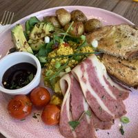 Indian breakfast   at Francesca's in Scarborough