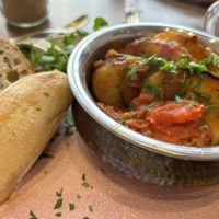 Potato & courgette bake    at Francesca's in Scarborough