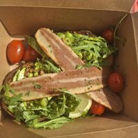 Avocado sandwich at Francesca's in Scarborough