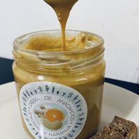 Crema de anacardos, jengibre y naranja 😋👌 at Patricia's Living in Getxo