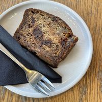 Banana bread  at Cafedu in Prague