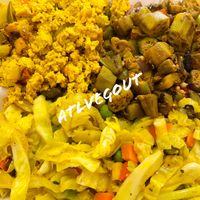 Large plate   at Chelsea's Bakery and Vegetarian Restaurant in Decatur