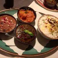 Dreier vegan kombo at Tahdig in Munich