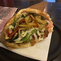 kebab sandwich (our favourite)  at The Kebap in Wiesbaden