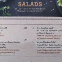 Salate at Ben's Burgerbar in Heidelberg