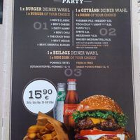 Burger Angebot at Ben's Burgerbar in Heidelberg