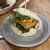 Tofu bao bun  at Wen Cheng Handpulled Noodles - I in Berlin