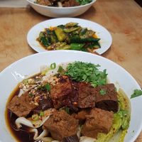 Nr. 2 spicy noodles with delicious juicy tofu at Wen Cheng Handpulled Noodles - I in Berlin