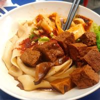 Biang Biang Tofu & Shiitake Noodles at Wen Cheng Handpulled Noodles - I in Berlin