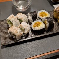 Tao, curcuma veg, jo bamboo, jo garden seed at Irori Sushi At Home in Capriolo