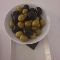 Olives at Bianco Restaurant in Tenerife