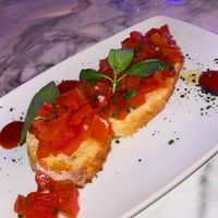 Bruschetta   at Bianco Restaurant in Tenerife