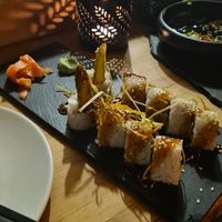 Veggie maki at Munchie in Chamonix-mont-blanc