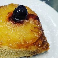 Pineapple Upside Down Cake #Veganuary at Heaven Sent Foods in Flagstaff