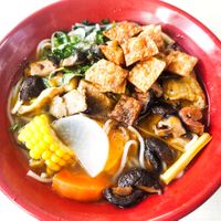 Vegan Vietnamese Bún bò Huế at Bún Huế Cafe in Central Singapore