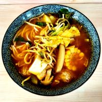 Vietnamese Tom Yum #Veganuary at Bún Huế Cafe in Central Singapore