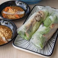 Rice Rolls at Bún Huế Cafe in Central Singapore