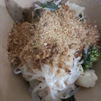 Stir-fry noodles at Bún Huế Cafe in Central Singapore