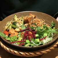 balance bowl close up  at Vegan House - Schillerplatz in Dresden